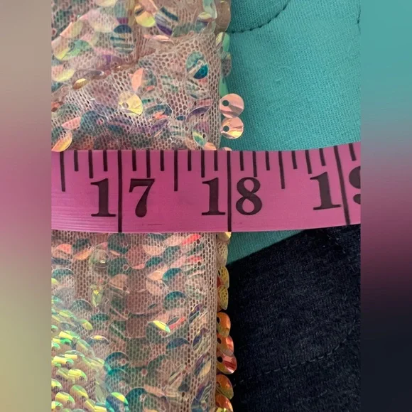 Fashion Nova Keep Your Shine Blush Pink Sequin Lined Dress - Picture 9 of 10